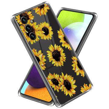 Samsung Galaxy A55 Stylish Ultratanka TPU Zaštitna Maska - Suncokreti