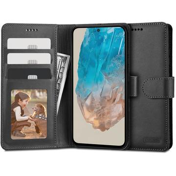 Samsung Galaxy M35 Tech-Protect Wallet Case W. Magnet & Stand - Black