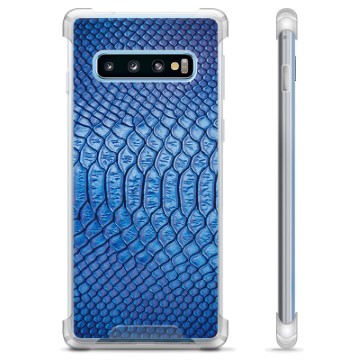 Samsung Galaxy S10+ Hibridna Maska - Koža