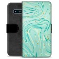 Samsung Galaxy S10 Premijum Futrola-Novčanik - Menta