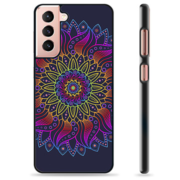 Samsung Galaxy S21 5G Zaštitna Maska - Šarena Mandala