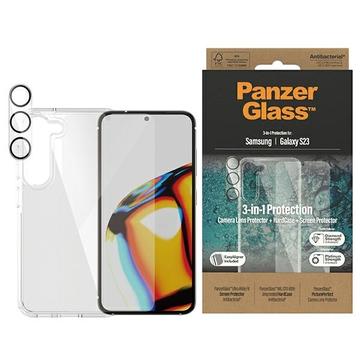 Samsung Galaxy S23 5G PanzerGlass 3-u-1 Zaštitni Set - Providni - 9H