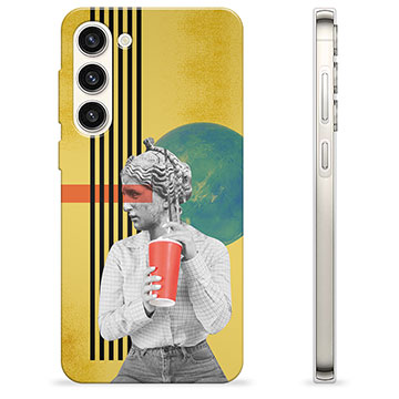 Samsung Galaxy S23+ 5G TPU Maska - Retro Art