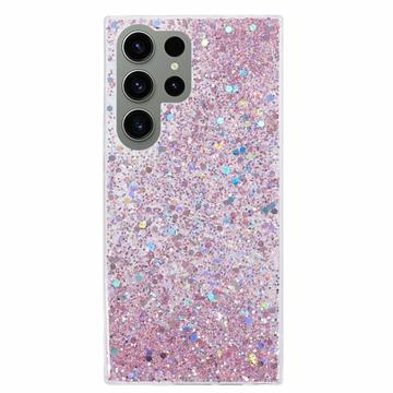 Samsung Galaxy S23 Ultra Glitter Flakes TPU Maska