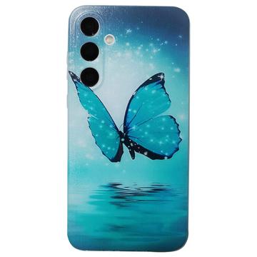 Samsung Galaxy S24 FE Stylish Ultratanka TPU Zaštitna Maska - Plavi leptir