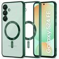 Samsung Galaxy S24 FE Tech-Protect MagFlex Case - MagSafe Compatible - Jungle Green