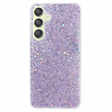 Samsung Galaxy S24 Glitter Flakes TPU Maska