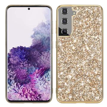 Samsung Galaxy S24 Glitter Series Hibridna Maska - Zlatna