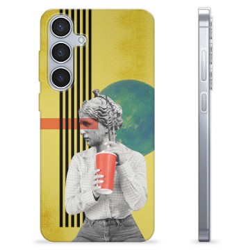 Samsung Galaxy S24+ TPU Maska - Retro Art