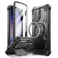 Samsung Galaxy S24 Supcase i-Blason Armorbox Mag Hibridna Maska - Crna