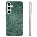 Samsung Galaxy S24 TPU Maska - Zelena Mandala