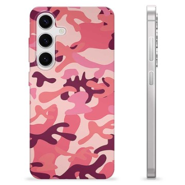 Samsung Galaxy S24 TPU Maska - Pink Kamuflaža