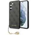 Samsung Galaxy S24+ Guess 4G Charms Collection Hibridna Maska - Siva