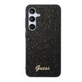 Samsung Galaxy S24+ Guess Glitter Flakes Metal Logo Hibridna Maska