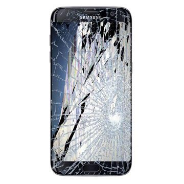 Samsung Galaxy S7 Edge LCD and Touch Screen Repair (GH97-18533A) - Black