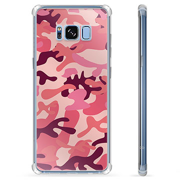 Samsung Galaxy S8 Hibridna Maska - Pink Kamuflaža