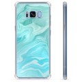 Samsung Galaxy S8+ Hibridna Maska - Plavi Mermer