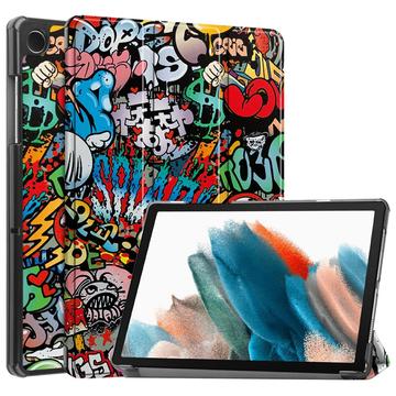 Samsung Galaxy Tab A9+ Tri-Fold Serija Smart Zaštitna Futrola - Grafiti