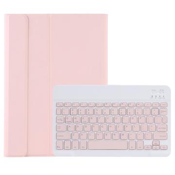 Samsung Galaxy Tab S9 FE Futrola sa Bluetooth Tastaturom - Pink