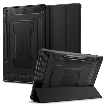 Samsung Galaxy Tab S9 FE+ Spigen Rugged Armor Pro Folio Futrola - Crna