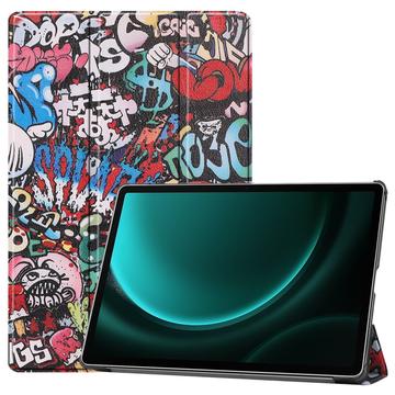 Samsung Galaxy Tab S9 FE+ Tri-Fold Serija Smart Zaštitna Futrola - Grafiti