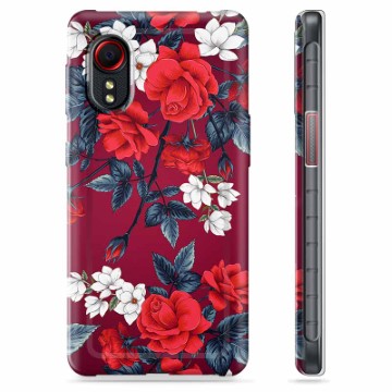 Samsung Galaxy Xcover 5 TPU Maska - Vintidž Cveće