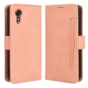 Samsung Galaxy Xcover7 Cardholder Serija Futrola-Novčanik - Pink