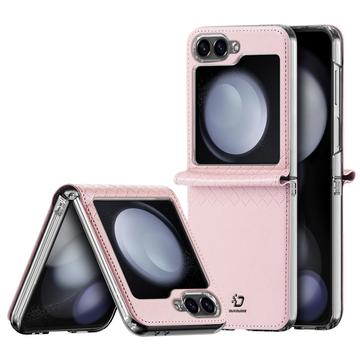 Samsung Galaxy Z Flip6 Dux Ducis Bril Flip Futrola - Pink