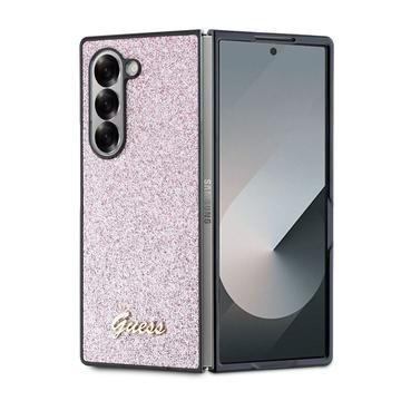 Samsung Galaxy Z Fold6 Guess Glitter Flakes Metal Logo Hibridna Maska