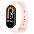 Xiaomi Smart Band 8 Mek Silikonski Kaiš - Roze