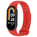 Xiaomi Smart Band 8 Mek Silikonski Kaiš - Crveni