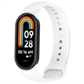 Xiaomi Smart Band 8 Mek Silikonski Kaiš - Beli