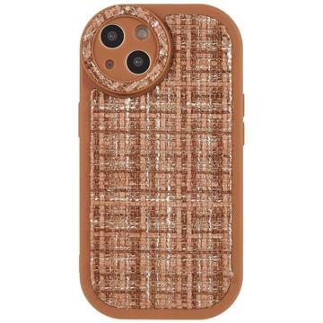 Canvas iPhone 14 Plus TPU Zaštitna Maska - Braon