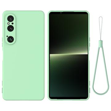 Sony Xperia 1 VI Maska od Tečnog Silikona - Zelena