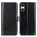 Sony Xperia 10 VI Wallet Case Magnetic Closure - Black