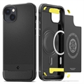 Spigen Rugged Armor Mag iPhone 14 TPU Maska - Crna