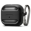 Samsung Galaxy Buds3/Buds3 Pro Spigen Rugged Armor TPU Futrola - Crna