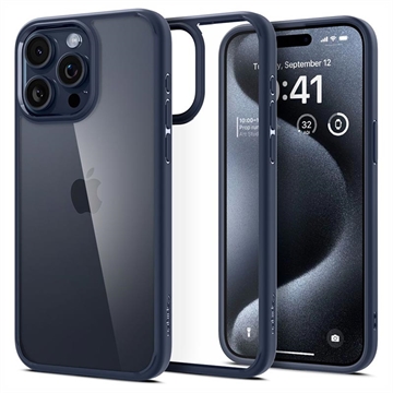 iPhone 15 Pro Spigen Ultra Hybrid Maska - Tamnoplava