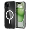 iPhone 15 Spigen Ultra Hybrid Mag Zaštitna Maska - Bela / Providna