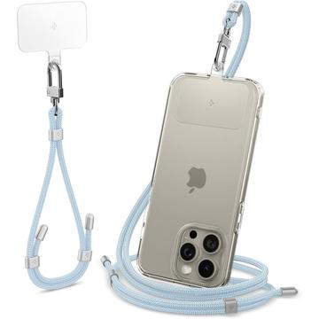 Spigen Universal Strap Set - Crossbody & Wrist Strap Combo - Mute Blue