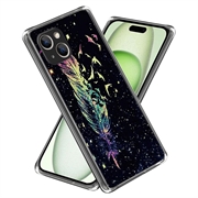 iPhone 15 Stylish Ultratanka TPU Zaštitna Maska - Pero