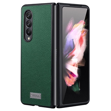 Samsung Galaxy Z Fold4 Sulada Luxury Serija Hibridna Maska - Zelena