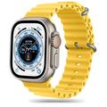 Apple Watch Ultra 2/Ultra/9/8/SE (2022)/7/SE/6/5/4 Tech-Protect Iconband Pro TPU Kaiš - 49mm/45mm/44mm/42mm - Žuti