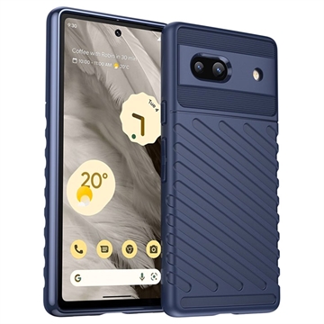 Thunder Series Google Pixel 7a TPU Maska - Plava