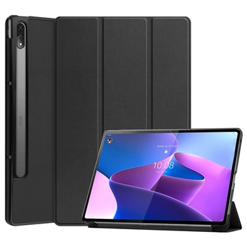 Lenovo Tab P12 Pro Tri-Fold Serija Smart Zaštitna Futrola - Crna