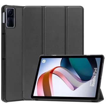 Tri-Fold Serija Xiaomi Redmi Pad Smart Zaštitna Futrola - Crna