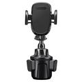 Universal Mobile Holder for Car Cup Holder - 4.7"-6.8" - Black