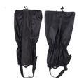 Waterproof Gaiters for Hiking, Camping & Skiing - Black