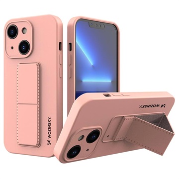 Wozinsky Kickstand Silikonska Maska za iPhone 13 Mini - Roze