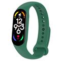 Xiaomi Mi Band 5/6/7 Matte Silicone Band - Green